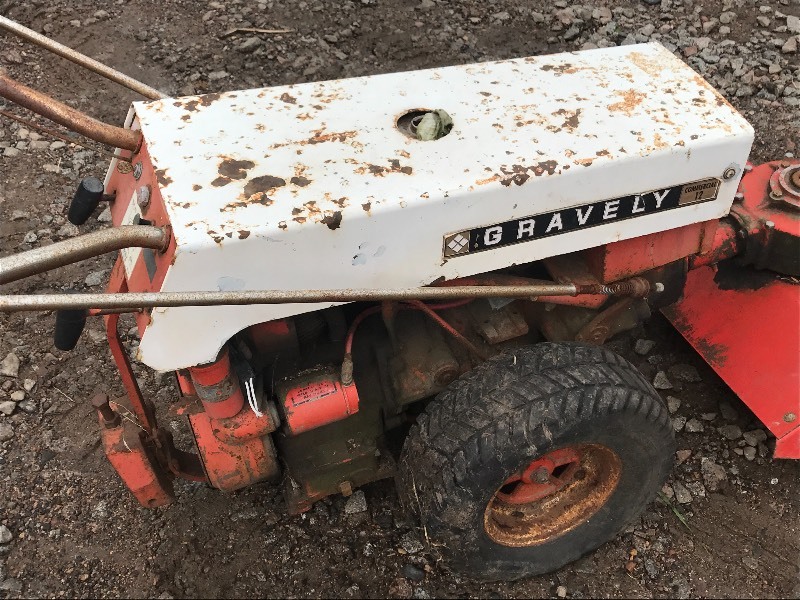 Gravely Commercial 12 Roto Tiller. July Consignments 2 K BID