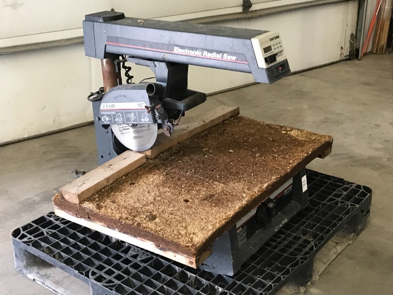 Craftsman Electronic 10 Radial Arm...