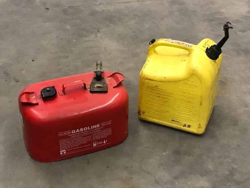 Lot Of (1) 5-Gallon Diesel Fual Can...