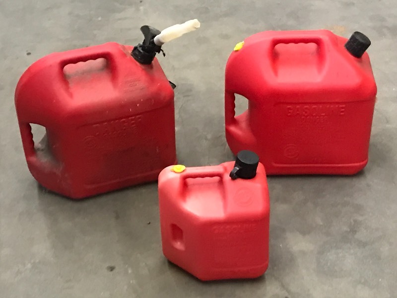 Lot Of (2) 5-Gallon & (1) 2-Gallon ...