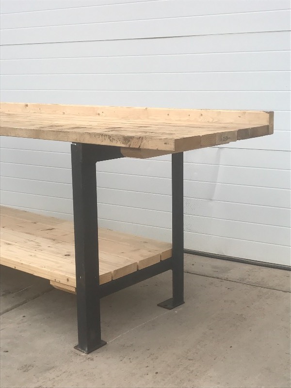 Steel Framed Work Bench