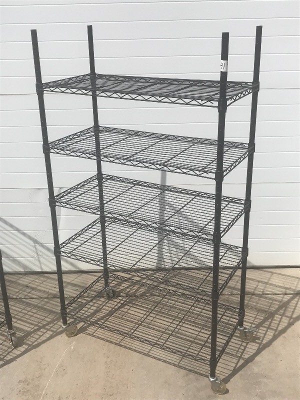 (2) Metro Shelf Units