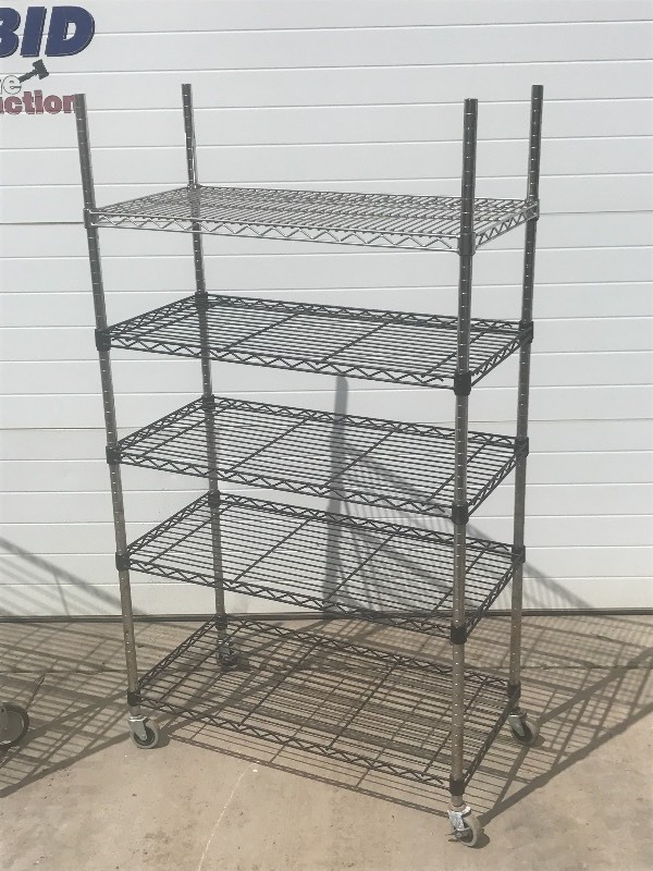 (2) Metro Shelf Units