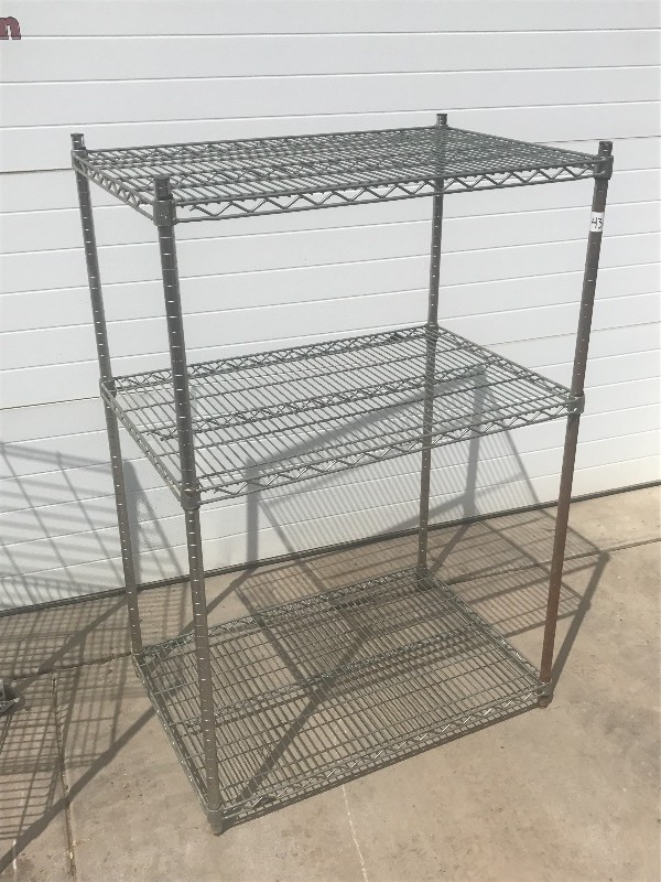 (2) Metro Shelf Units