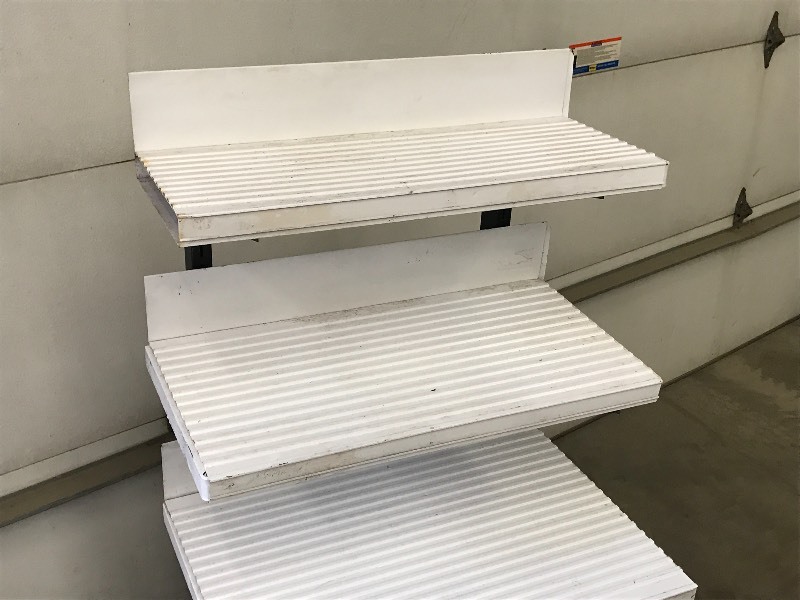 Parts Bin, Shelf Brackets, Steel Shelf Unit