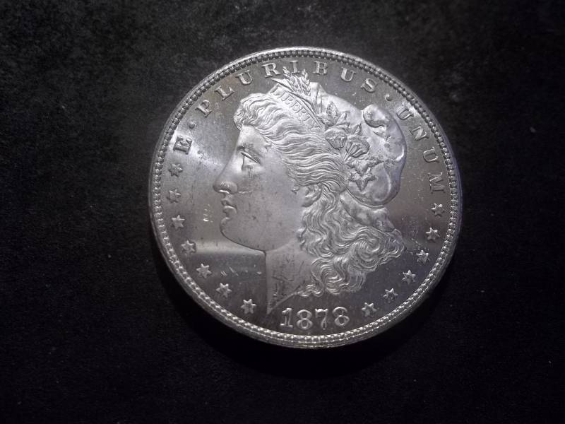1878 S Morgan Silver Dollar Full DMPL Characteristics