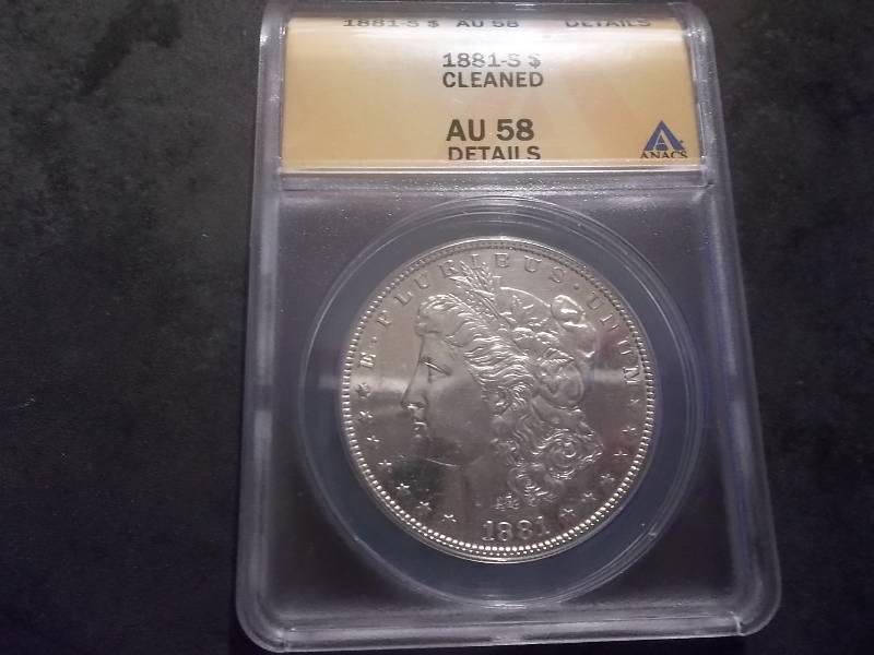 1881 S Morgan Silver Dollar