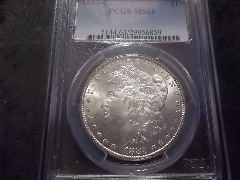1883 CC Morgan Silver Dollar