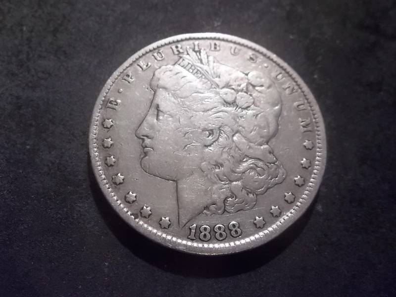 1888 O Morgan Silver Dollar