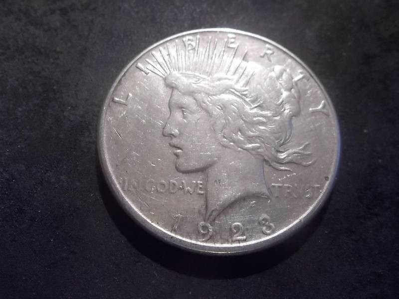 1923 S Peace Silver Dollar
