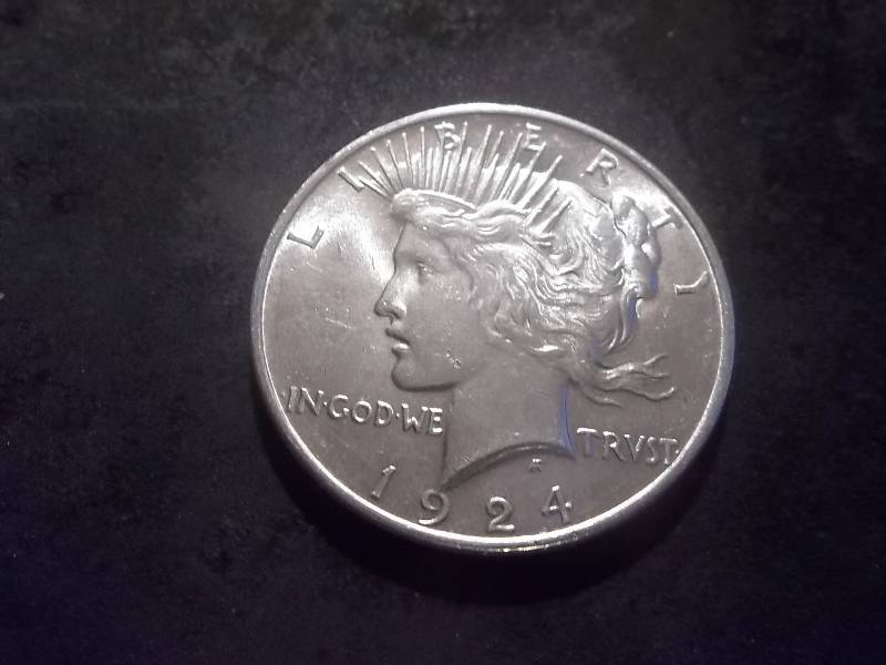 1924 Peace Silver Dollar