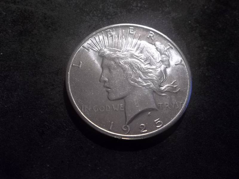 1925 Peace Silver Dollar