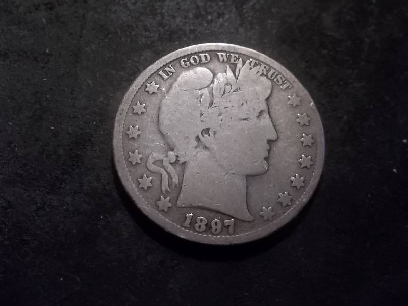 1897 Barber Half Dollar