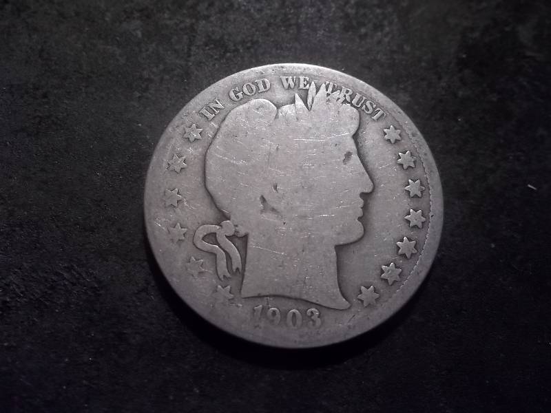 1903 O Barber Half Dollar