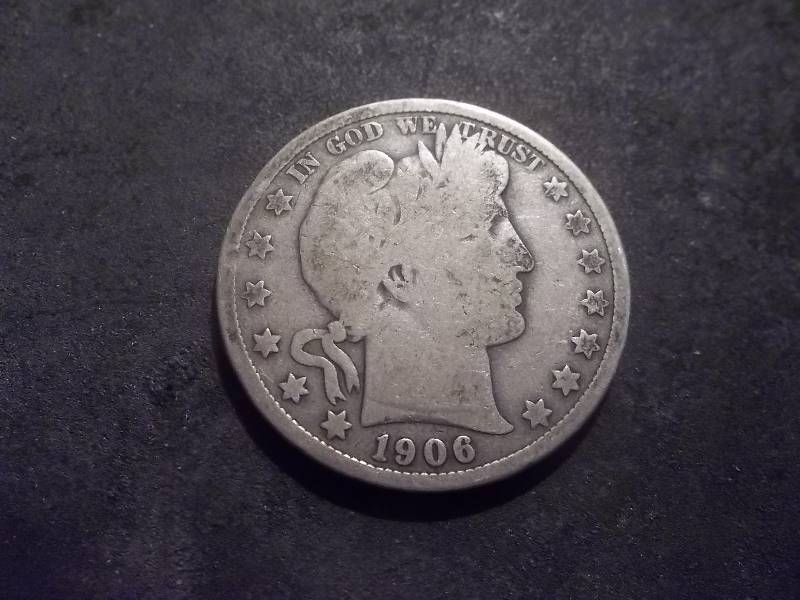 1906 Barber Half Dollar