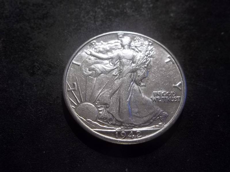 1942 D Walker Half Dollar