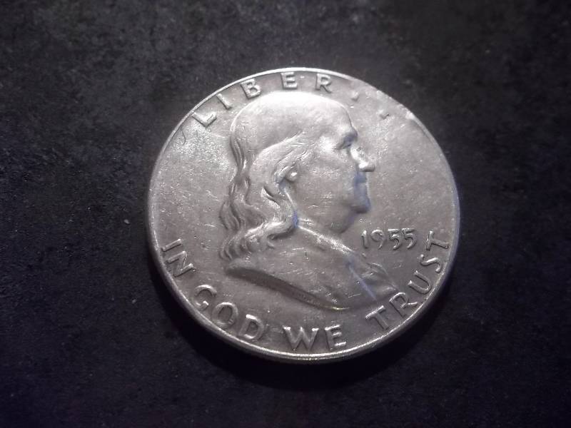 1955 Franklin Half Dollar Bugs Bunny