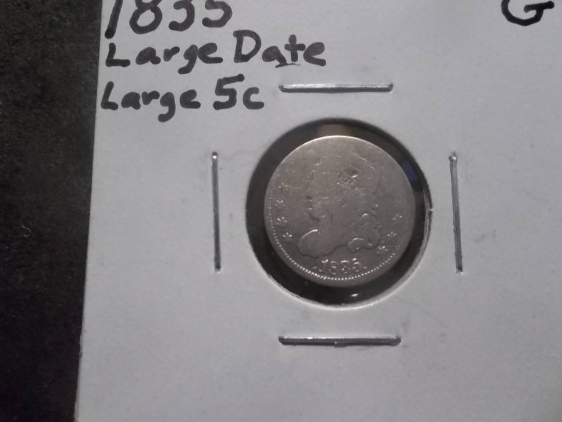 1835 Bust Half Dime