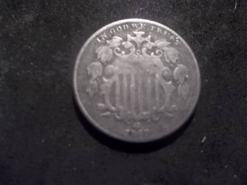 1869 Shield Nickel