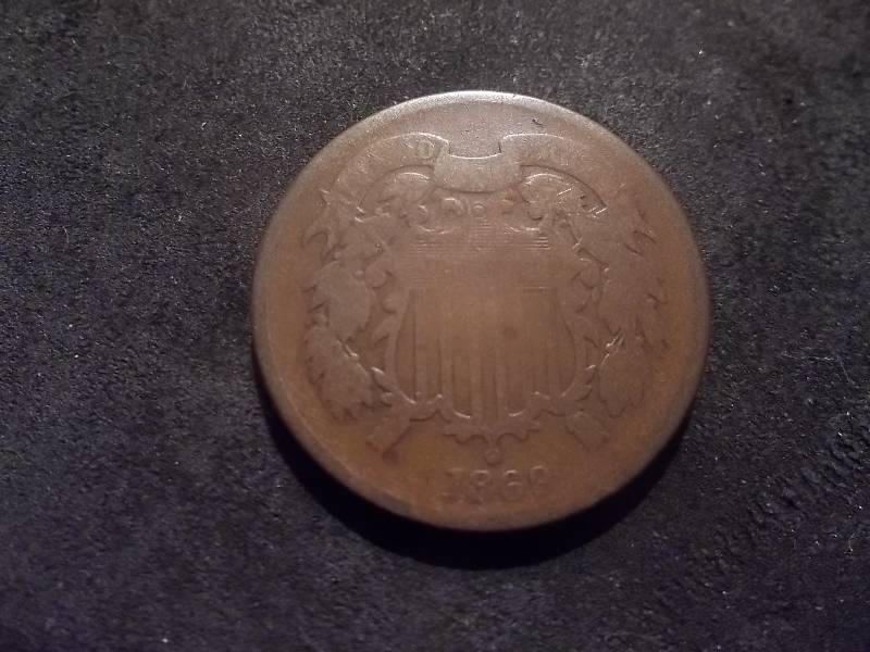 1869 2-Cent Piece