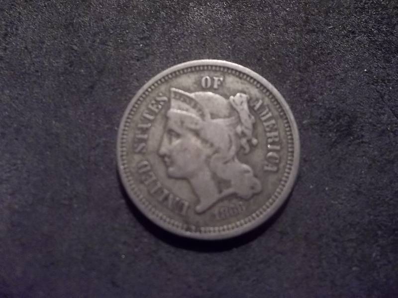 1868 3-Cent Nickel