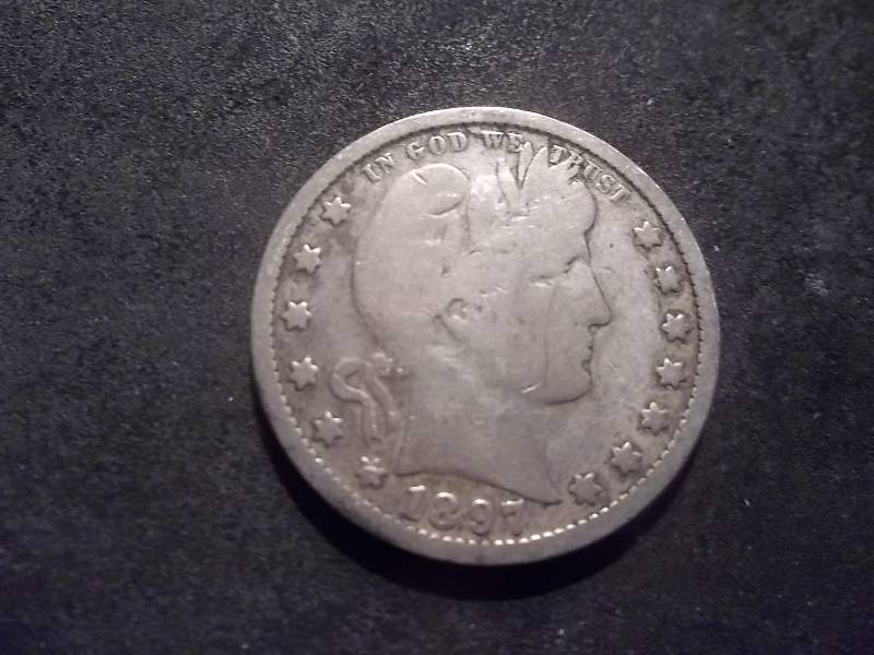1897  Barber Quarter