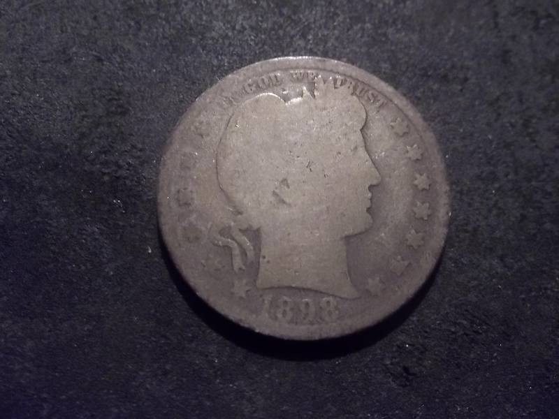 1898 Barber Quarter