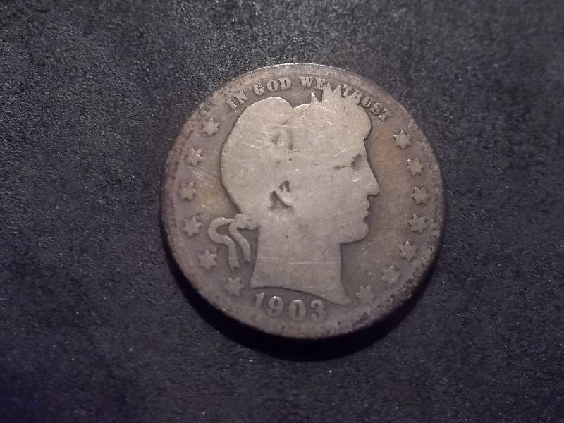 1903 O Barber Quarter
