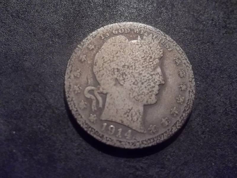 1914 Barber Quarter