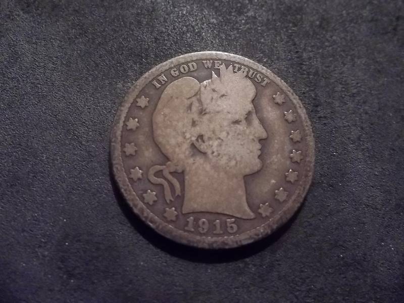 1915 Barber Quarter