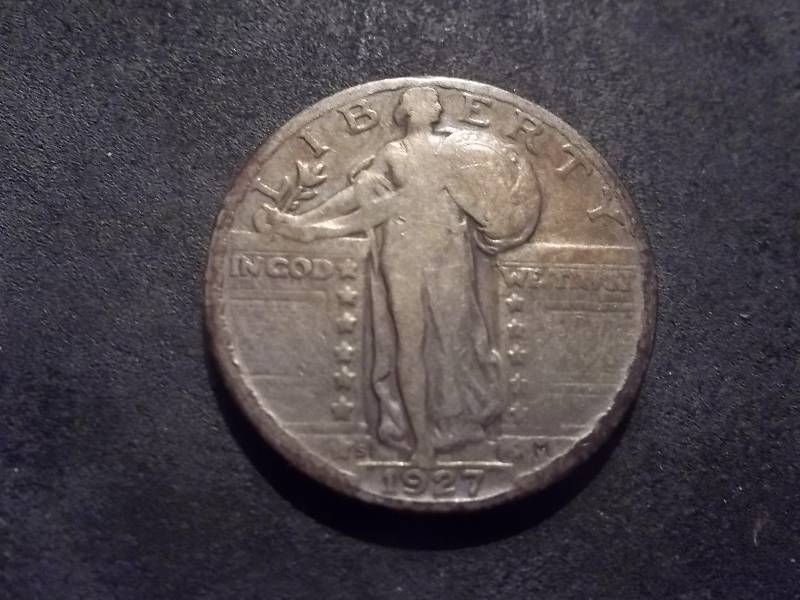 1927 S Standing Liberty Quarter