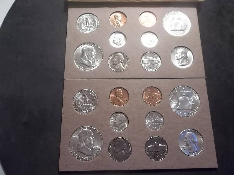 1957 Mint Set P & D- In BUUNC Condition