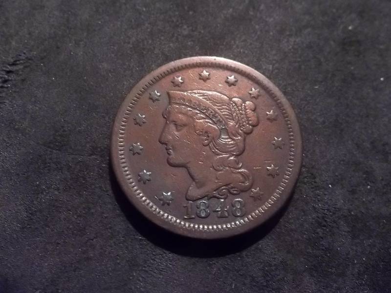 1848 Large Cent