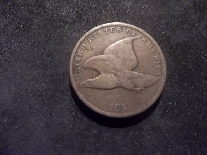 1858 Flying Eagle Cent