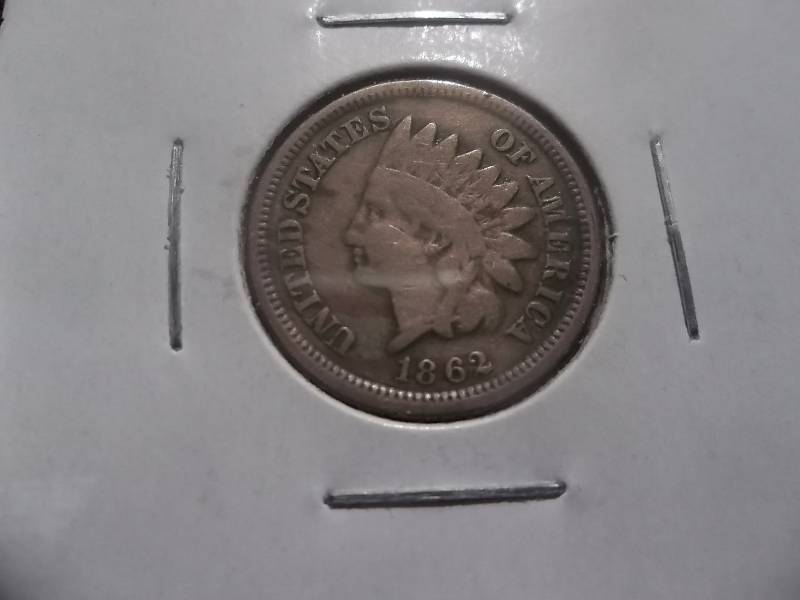 1862 Indian Head Cent