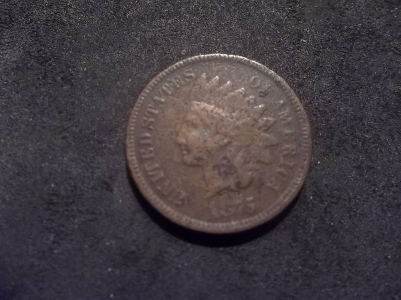 1875 Indian Head Cent