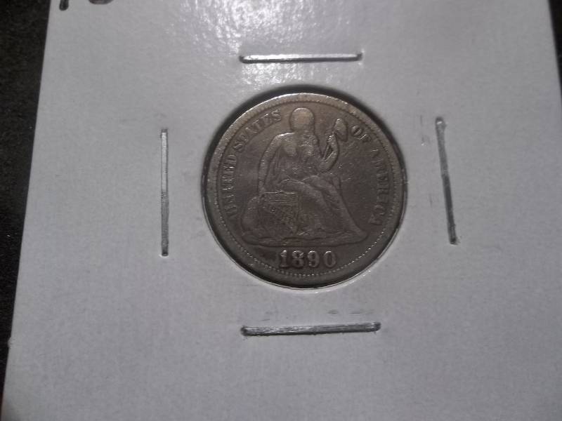 1890 Seated Liberty Dime