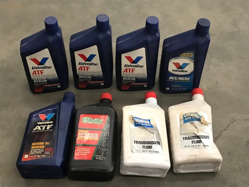 lot 10 image: Lot Of (8) Quarts Of ATF Transmissi...