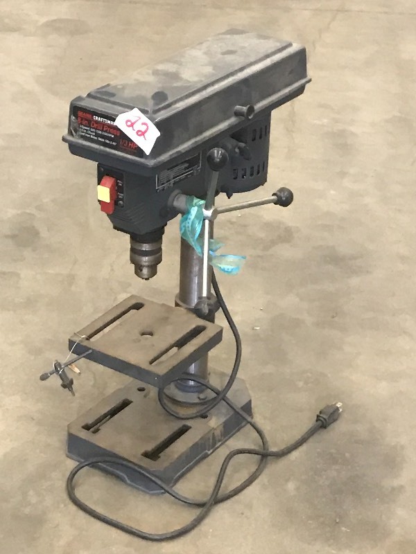 lot 22 image: Craftsman 13HP Benchtop 8 Drill P...