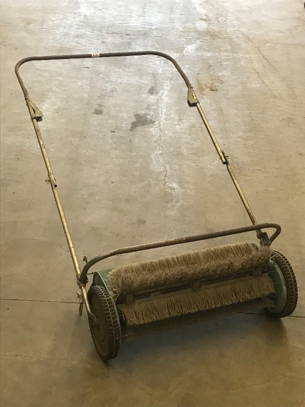 lot 23 image: Walk-Behind Lawn Sweeper ...