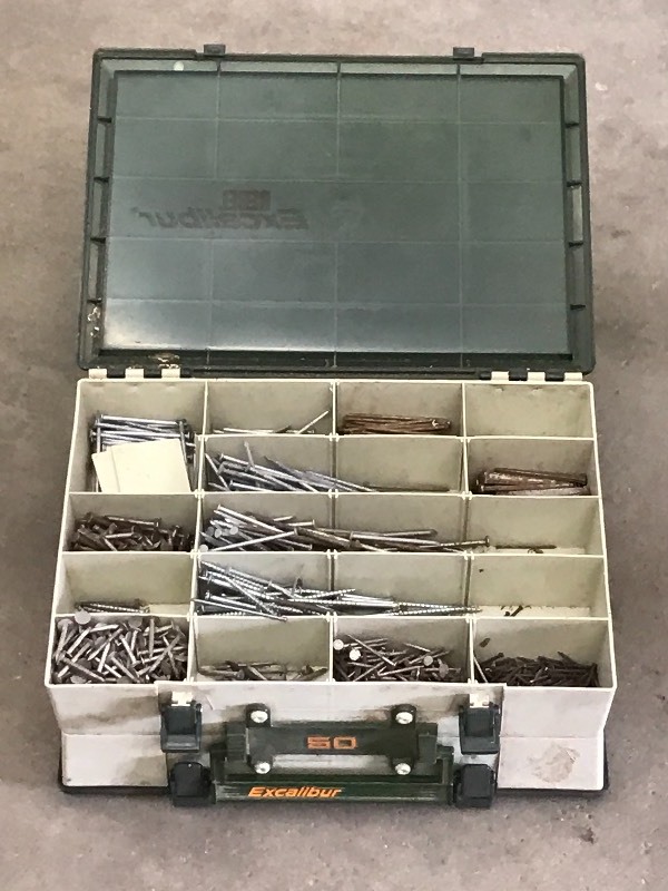 lot 117 image: Rebel Excalibur Tackle Box Full Of ...