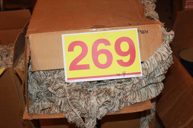 1400 Yards 1-34 Tan Multicolored Brush Fringe