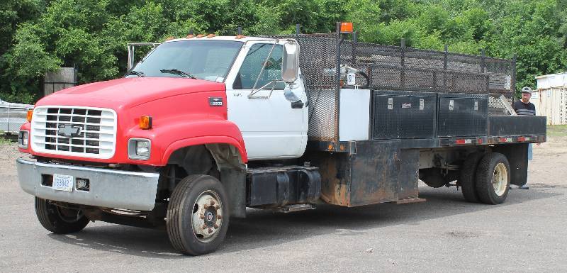 GMC 5500 Tilt Master Kodiak Diesel Truck