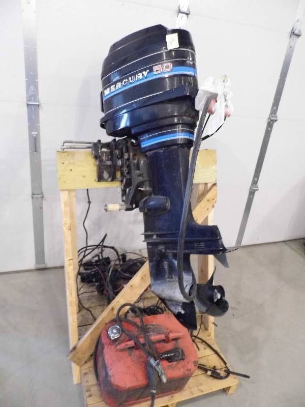 50 HP Mercury Motor
