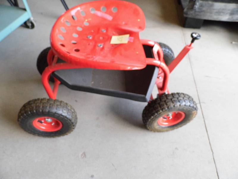 Garden Seat Cart