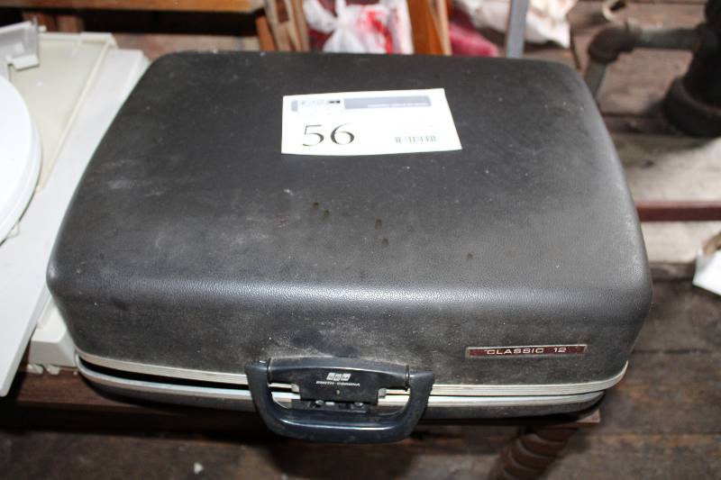 lot 56 image: Smith Corona Classic 12 Typewriter w Case