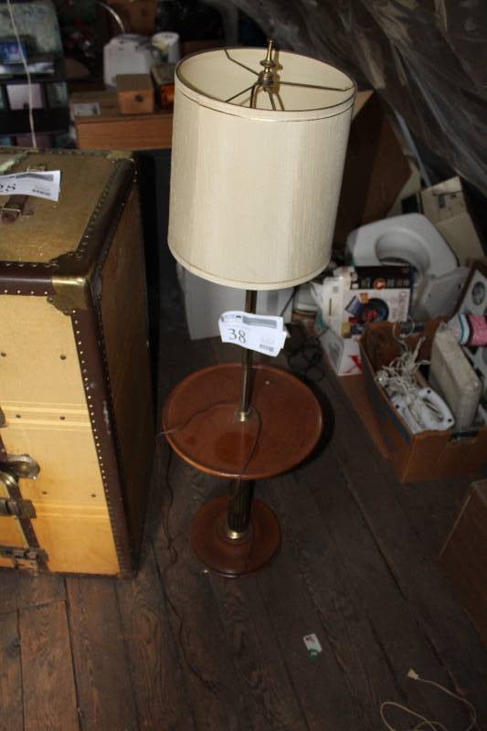 lot 38 image: Floor Lamp Table