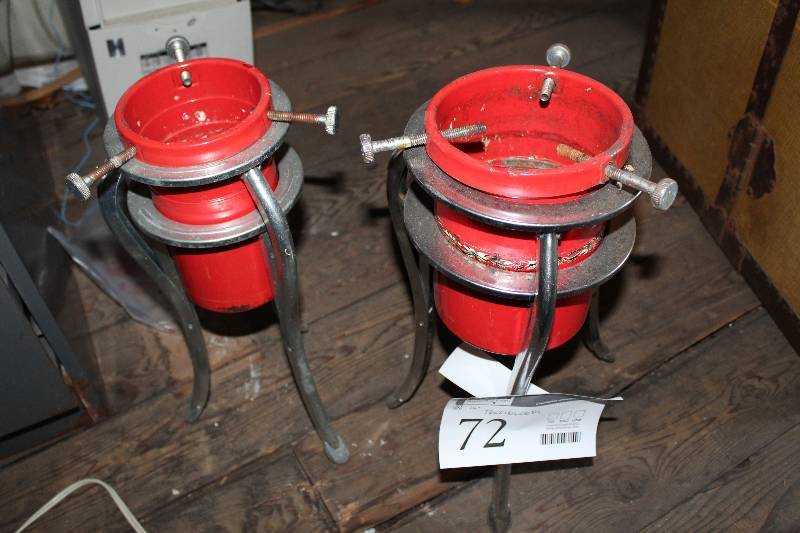 lot 72 image: Lot of (2) Christmas Tree Stands