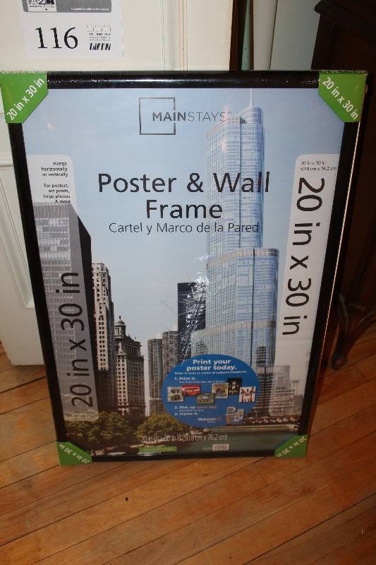 lot 116 image: Poster & Wall Frame
