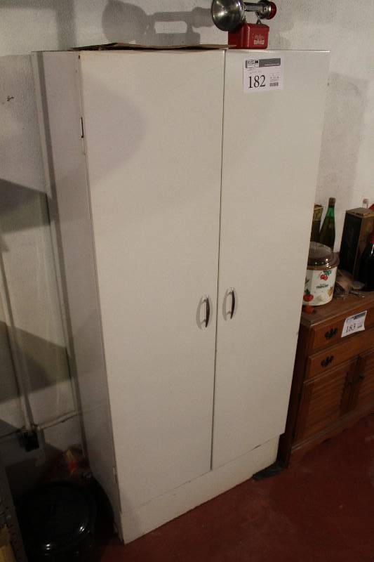 lot 182 image: 2-Door Utility Cabinet